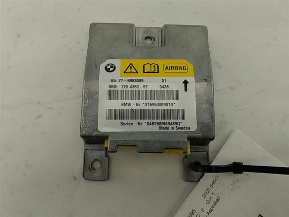 BMW 645Ci Rear Left B Pillar Air Bag Control Module