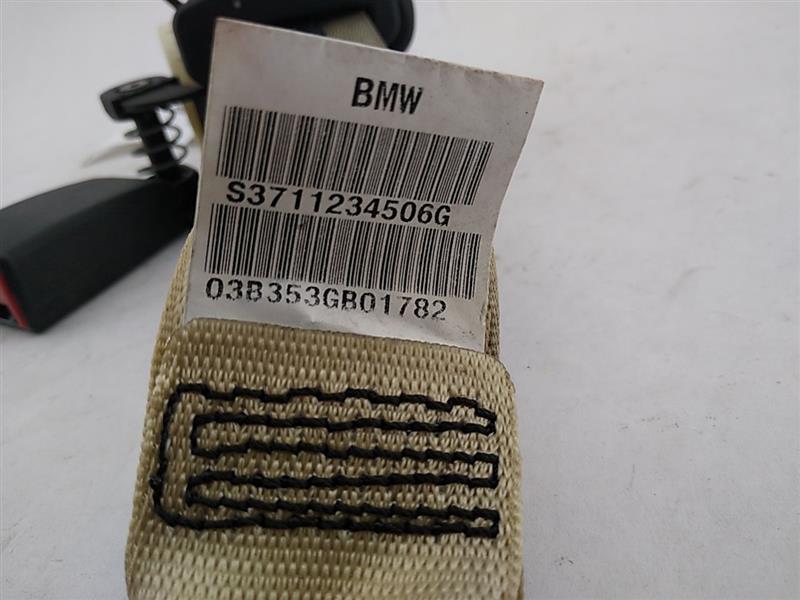 BMW 645Ci Rear Left Seat Belt and Buckle