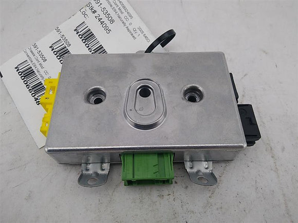 BMW 645Ci Front Right Air Bag Control Module