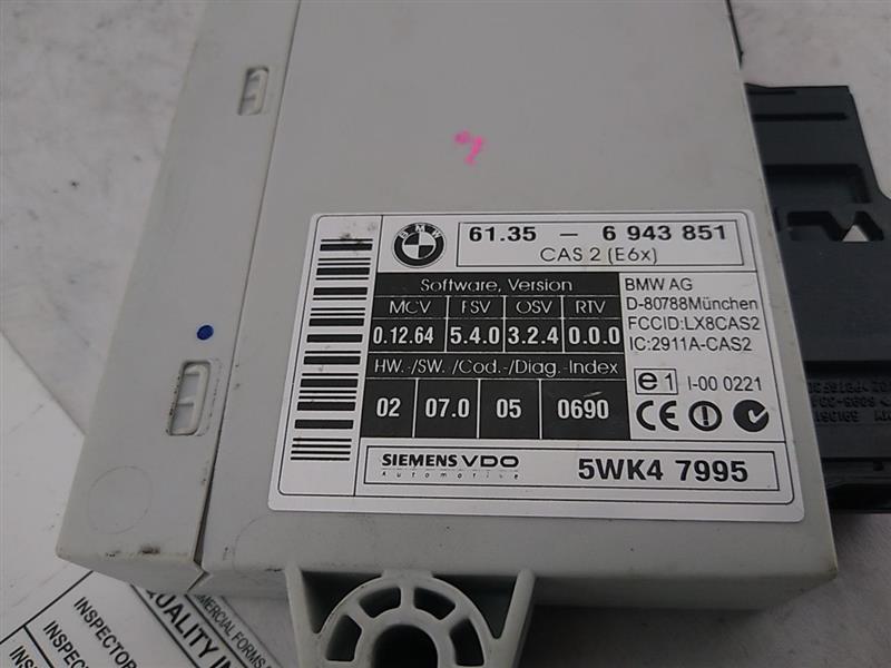 BMW 645Ci Anti Theft Alarm Control Module