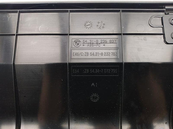 BMW 645Ci Rear Convertible Folding Roof Top Storage Compartment