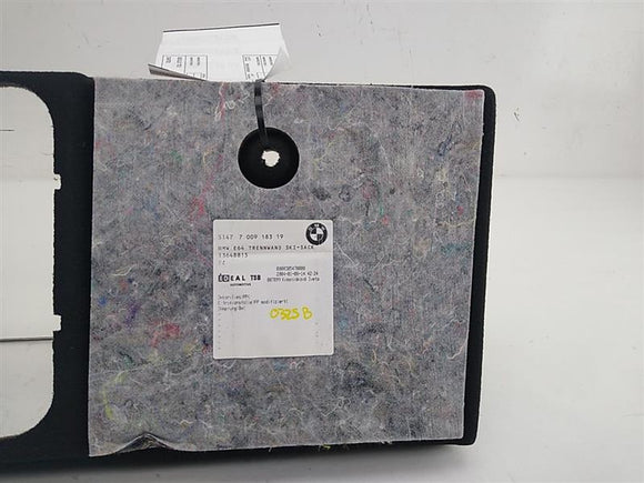 BMW 645Ci Convertible Trunk Partition Trim Panel