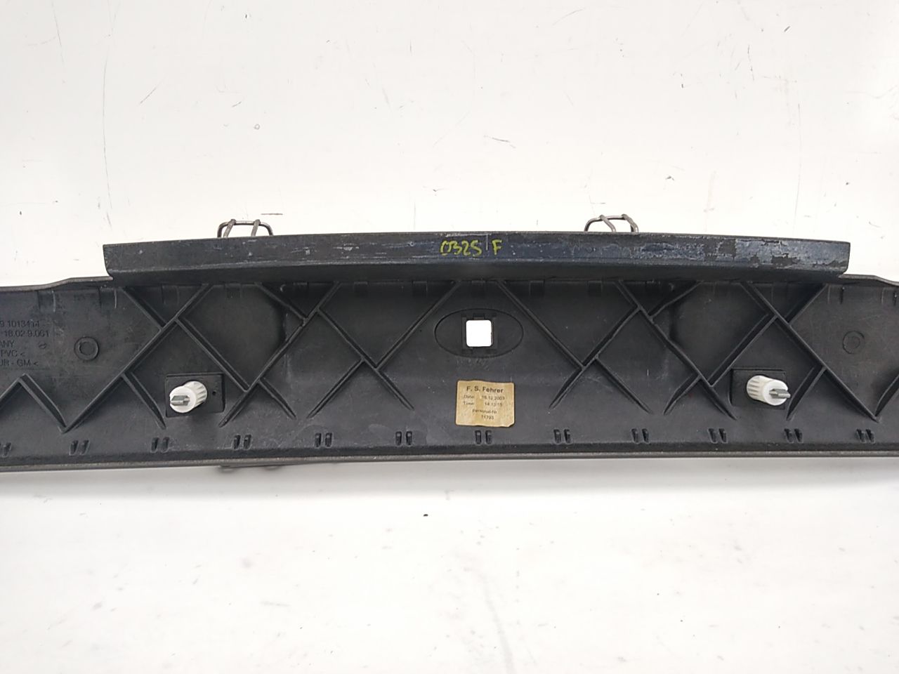 BMW 645Ci Front Convertible Top Trim Panel