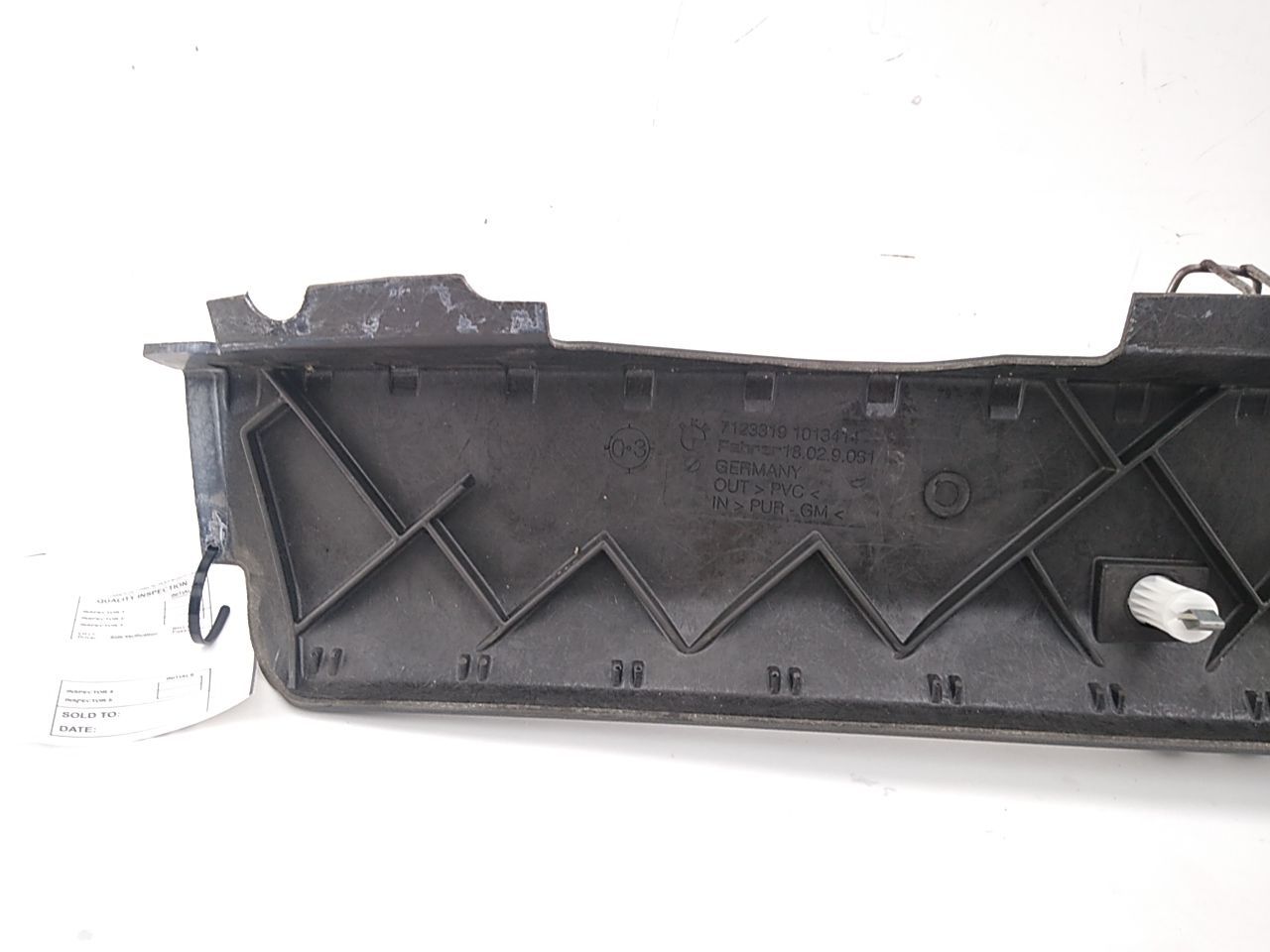 BMW 645Ci Front Convertible Top Trim Panel