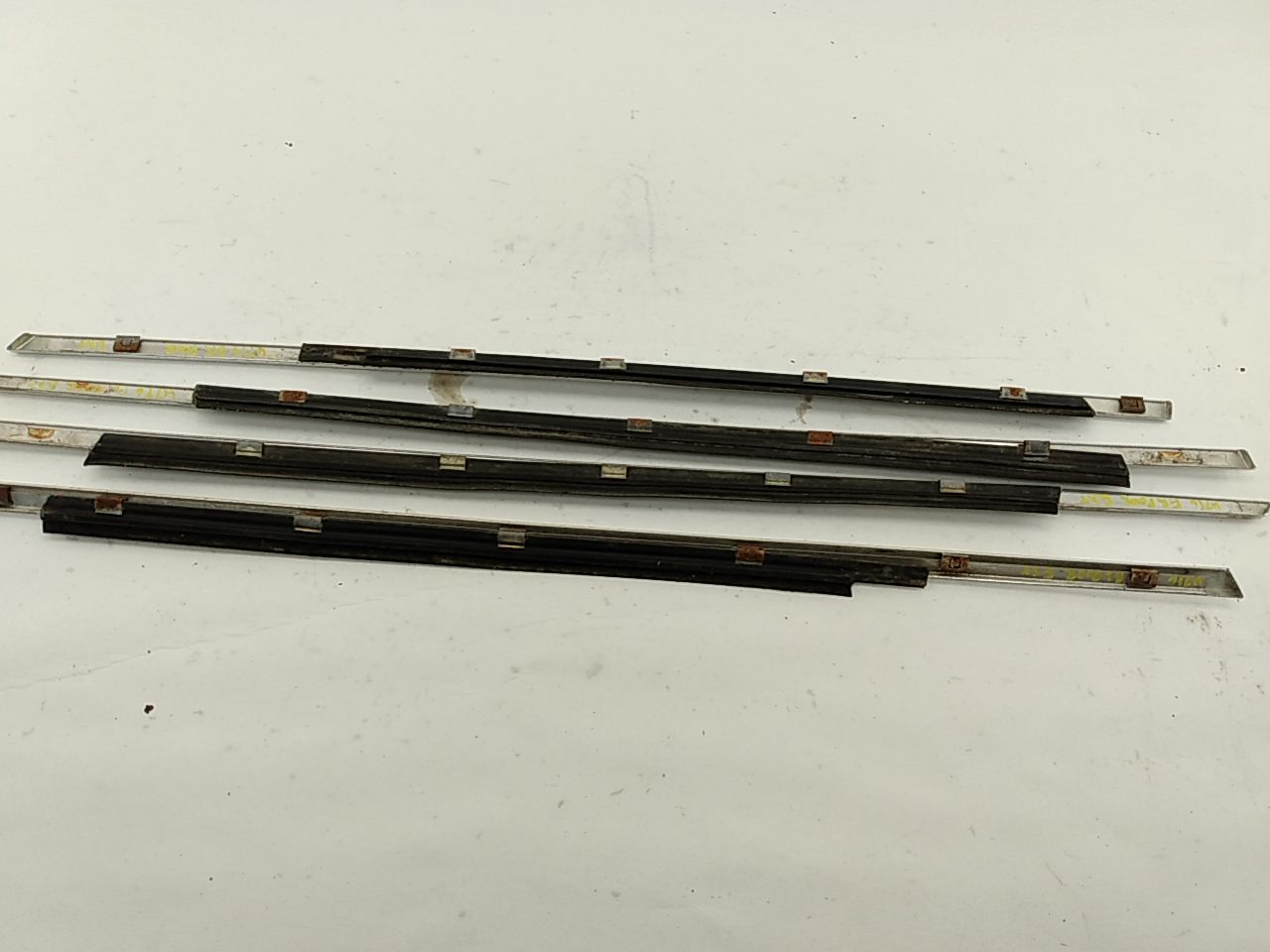 BMW 318i Exterior Door Window Sweep Set