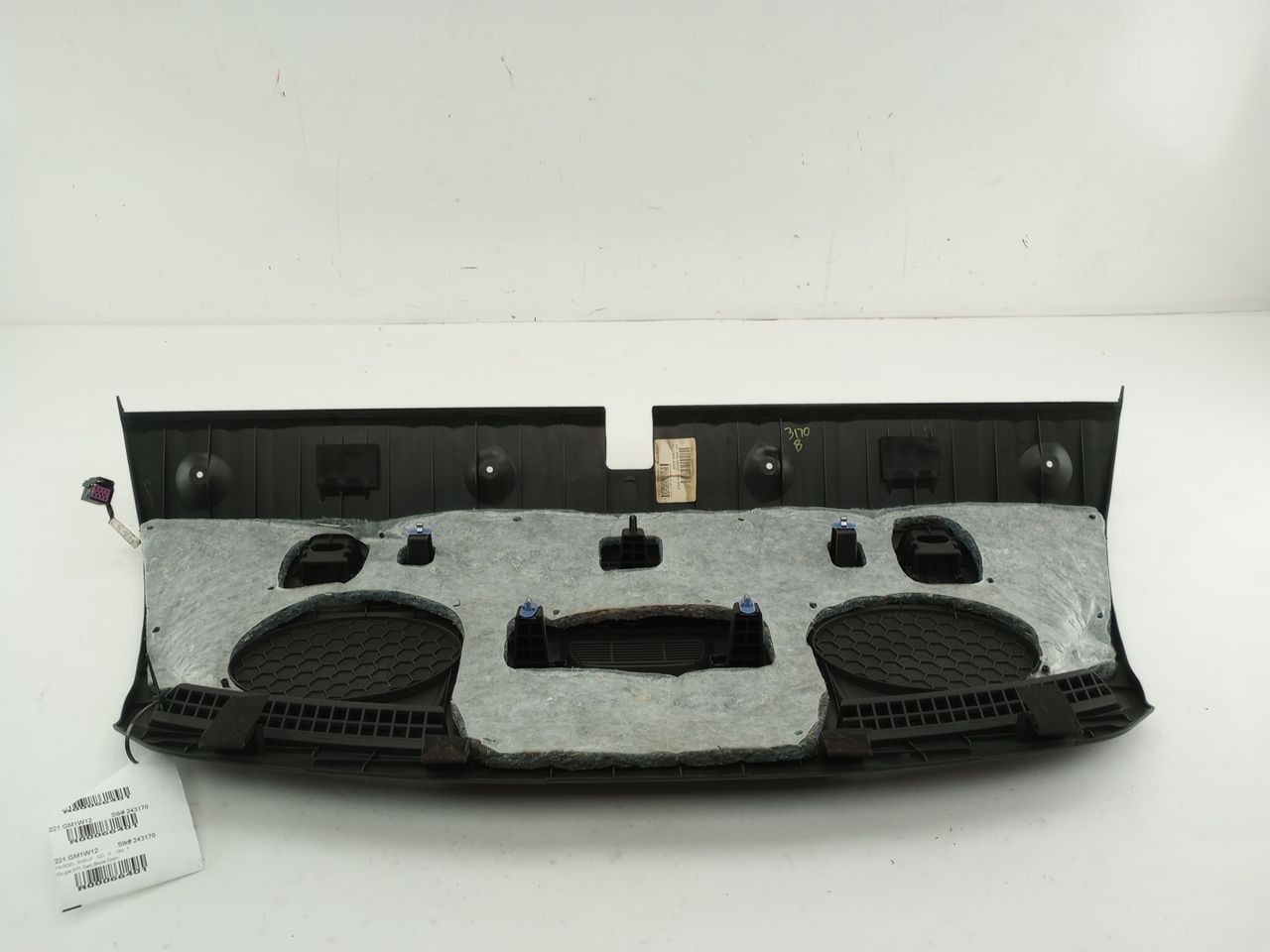 Chevrolet Camaro Rear Parcel Shelf Panel