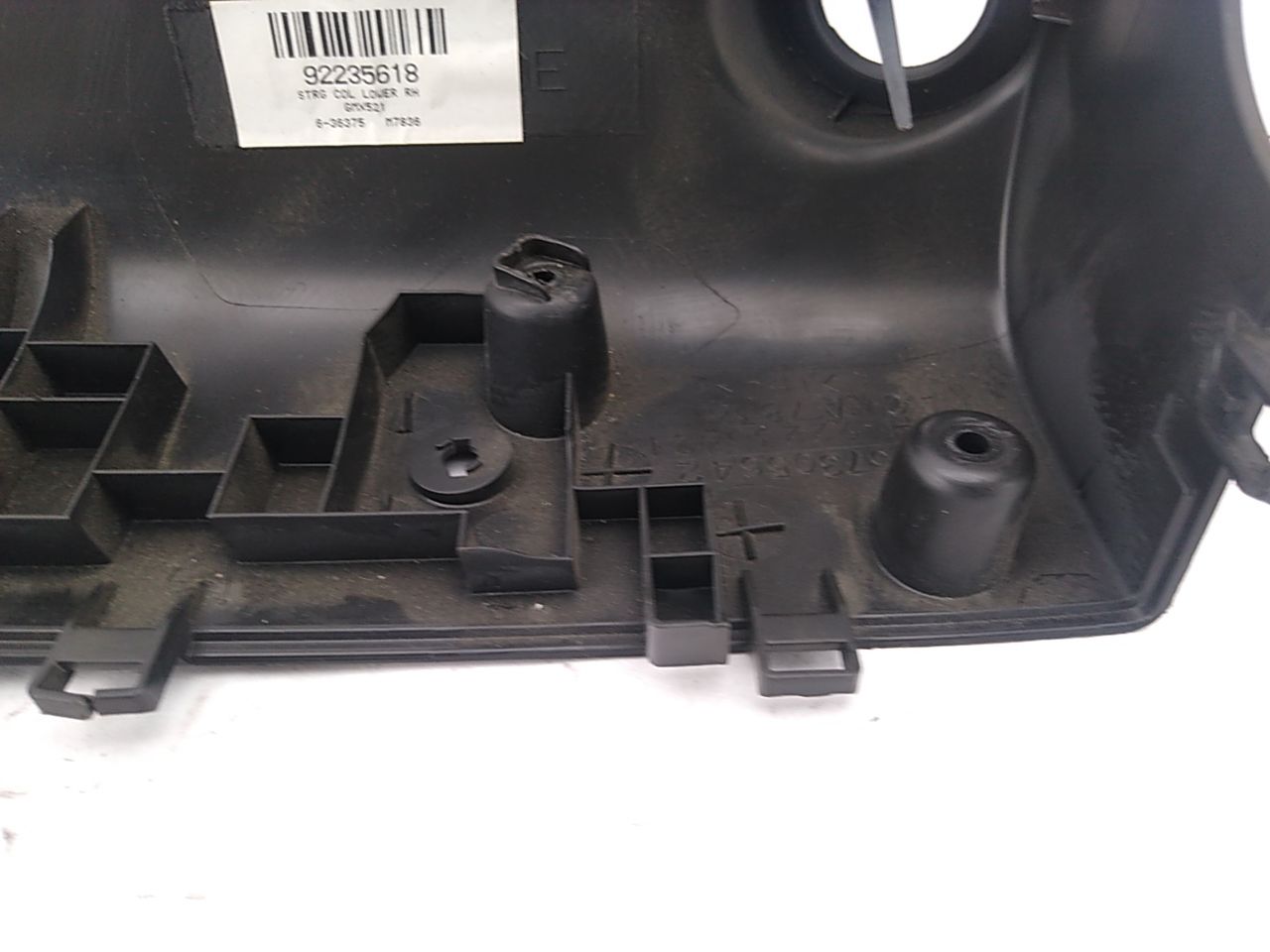 Chevrolet Camaro Lower Right Steering Column Cover