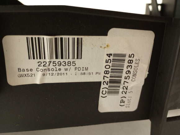 Chevrolet Camaro Center Console Armrest