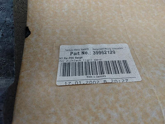 Volvo XC70 Rear Right Door Trim Panel