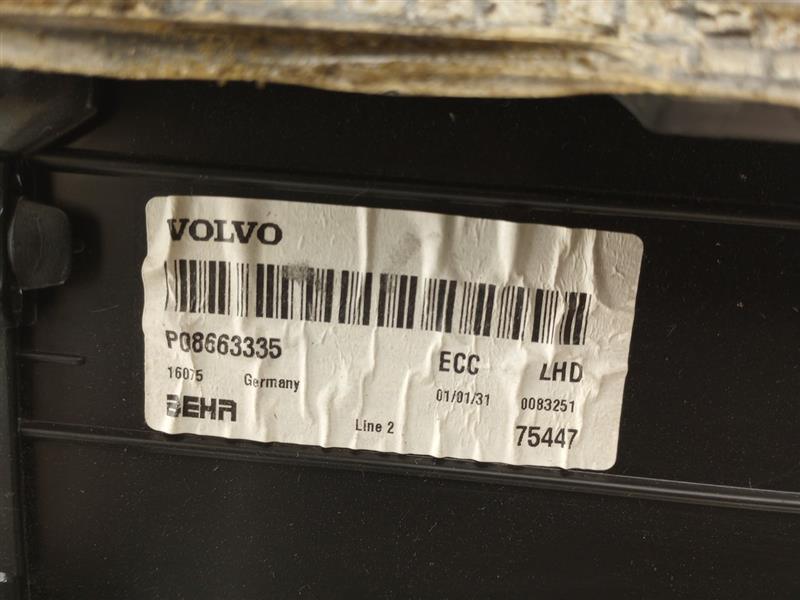 Volvo XC70 Heater Housing Assembly