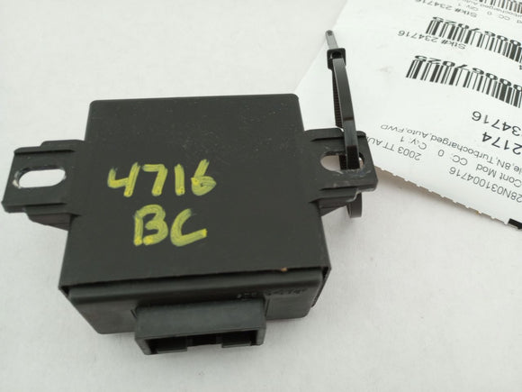 Audi TT Headlight Range Control Module