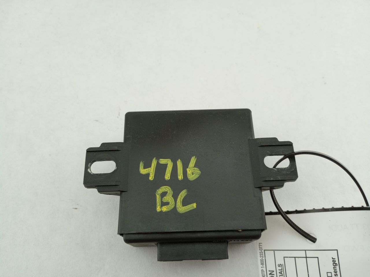 Audi TT Headlight Range Control Module