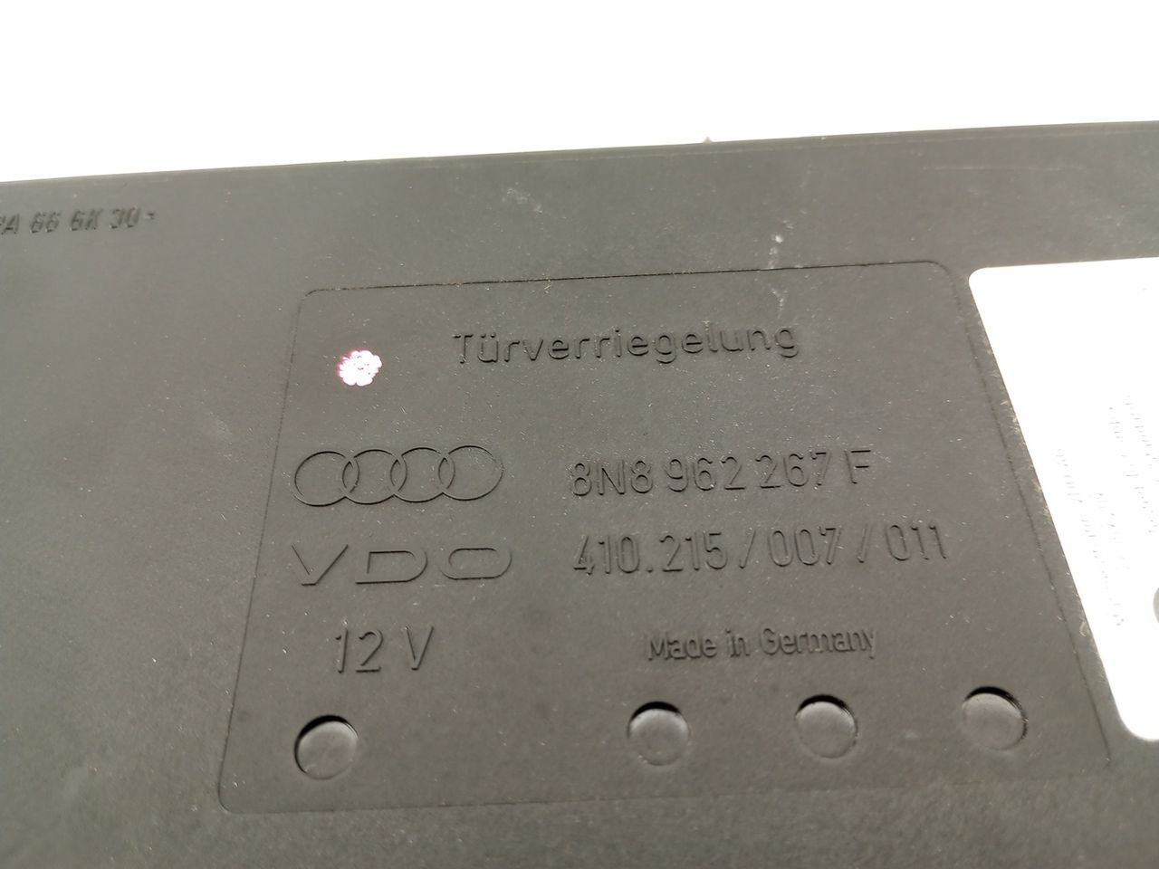 Audi TT Theft Locking Control Module