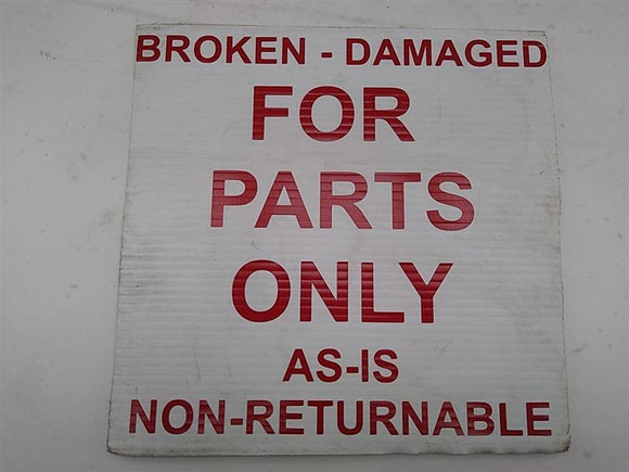 Audi TT Heater Box Assembly **AS IS**