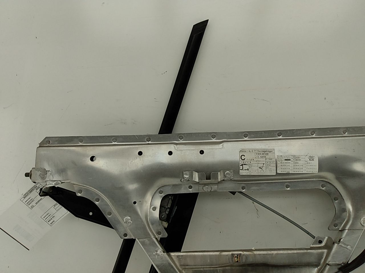 Audi TT Front Right Window Regulator