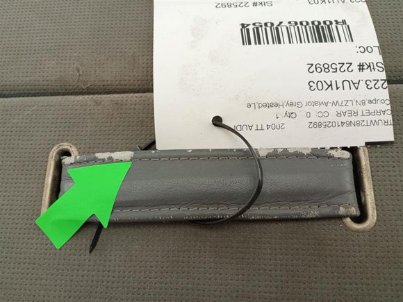 Audi TT Trunk Liner Floor Carpet