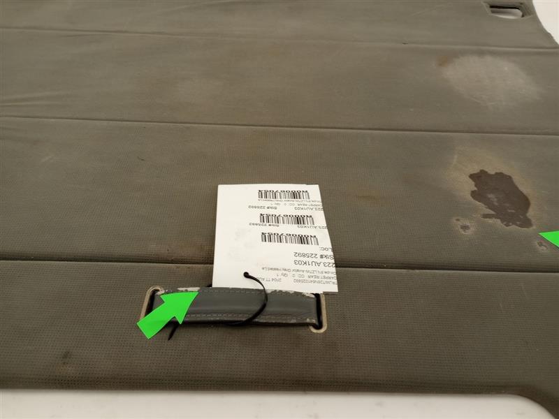 Audi TT Trunk Liner Floor Carpet