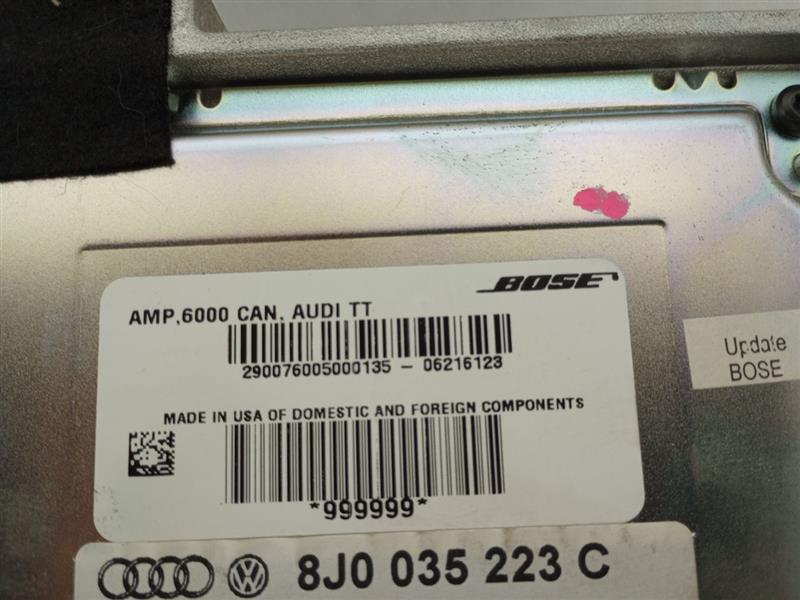 Audi TT Bose Radio Amplifier