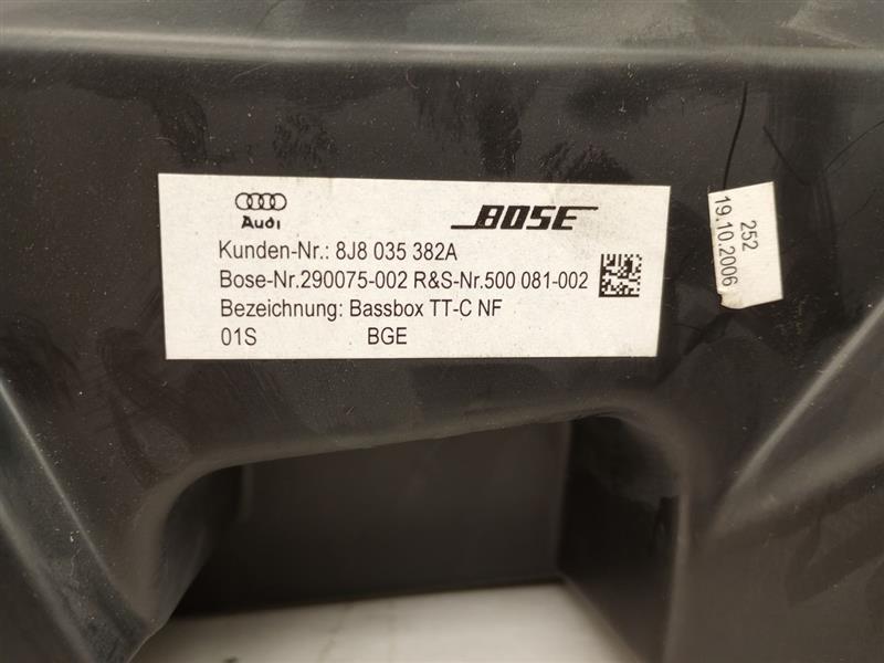 Audi TT Bose Speaker Set