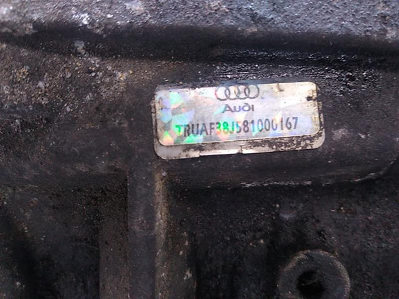 Audi TT Transmission Assembly