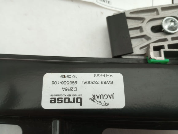 Jaguar XK Front Right Window Regulator