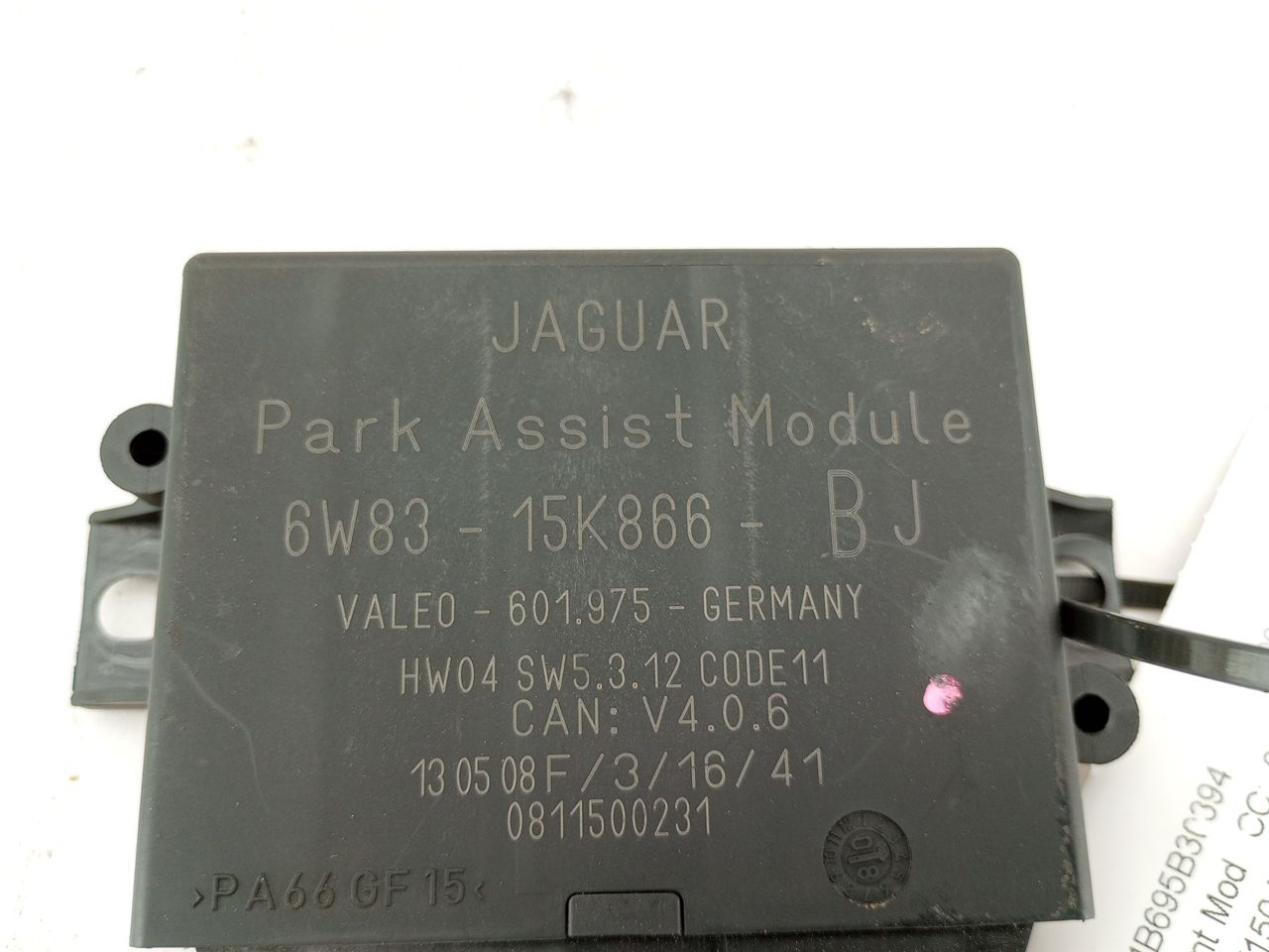 Jaguar XK Park Assist Module