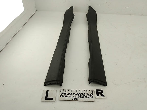 Jaguar XK Center Console Leather Cover Trim Set