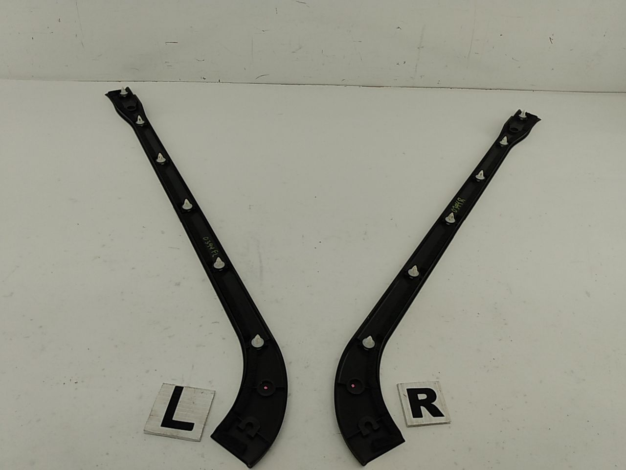 Jaguar XK Front Door Lower Trim Panel Moulding Set