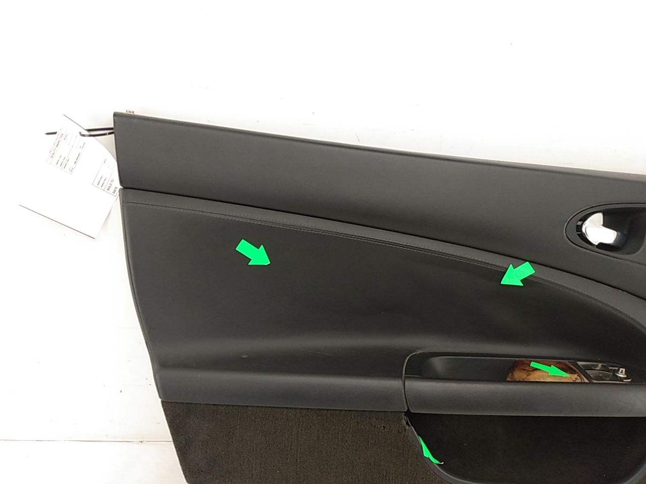 Jaguar XK Front Left Door Trim Panel