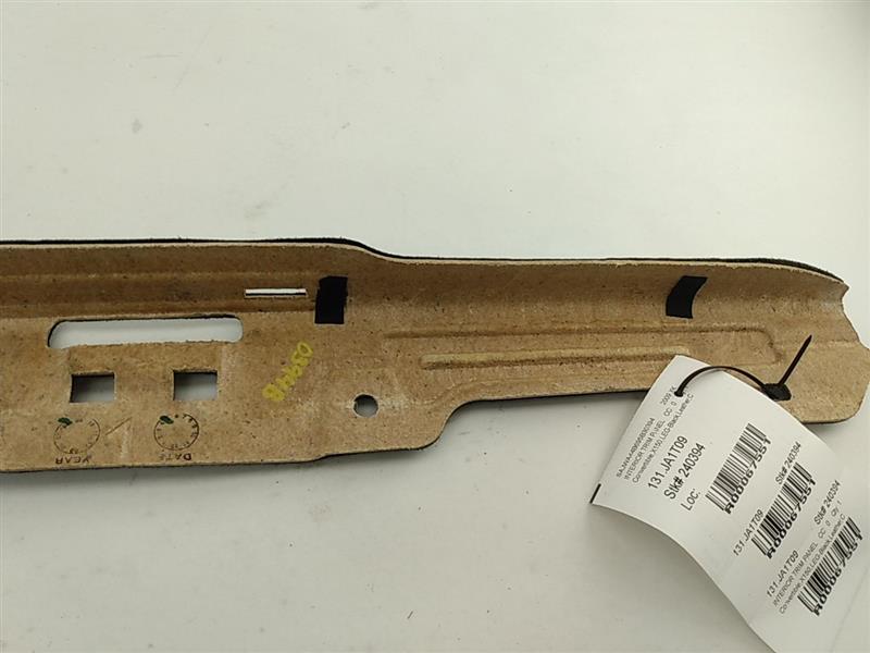 Jaguar XK Rear Center Parcel Shelf Front Trim Panel