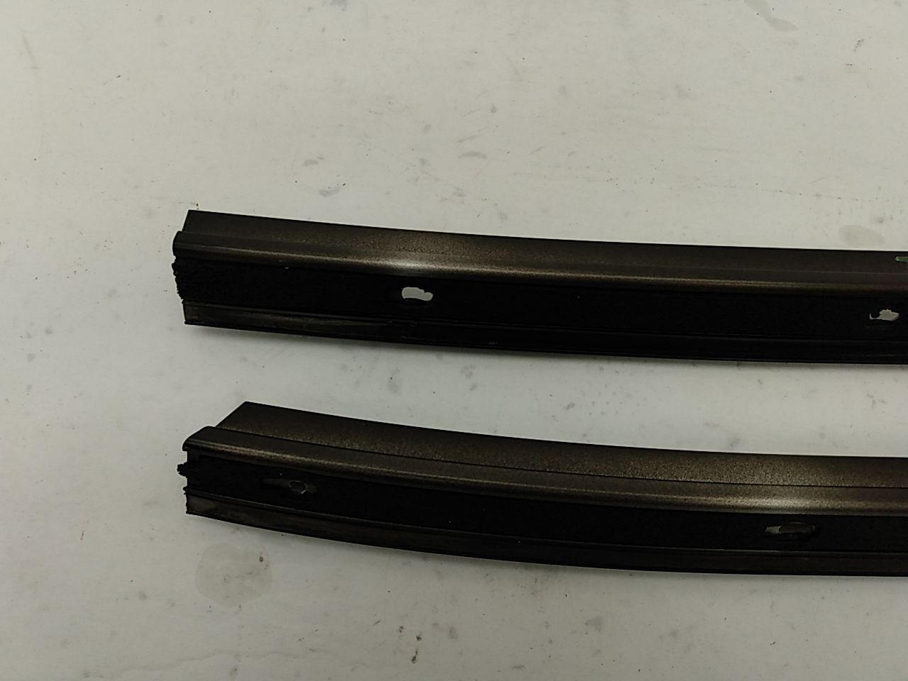 Jaguar XK Exterior A Pillar Weatherstrip Moulding Pair