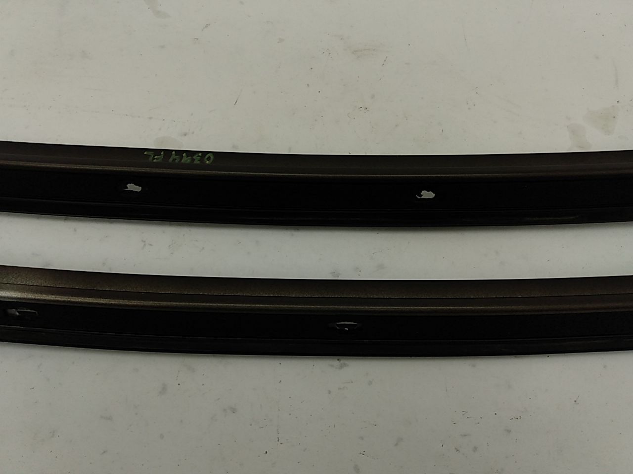 Jaguar XK Exterior A Pillar Weatherstrip Moulding Pair