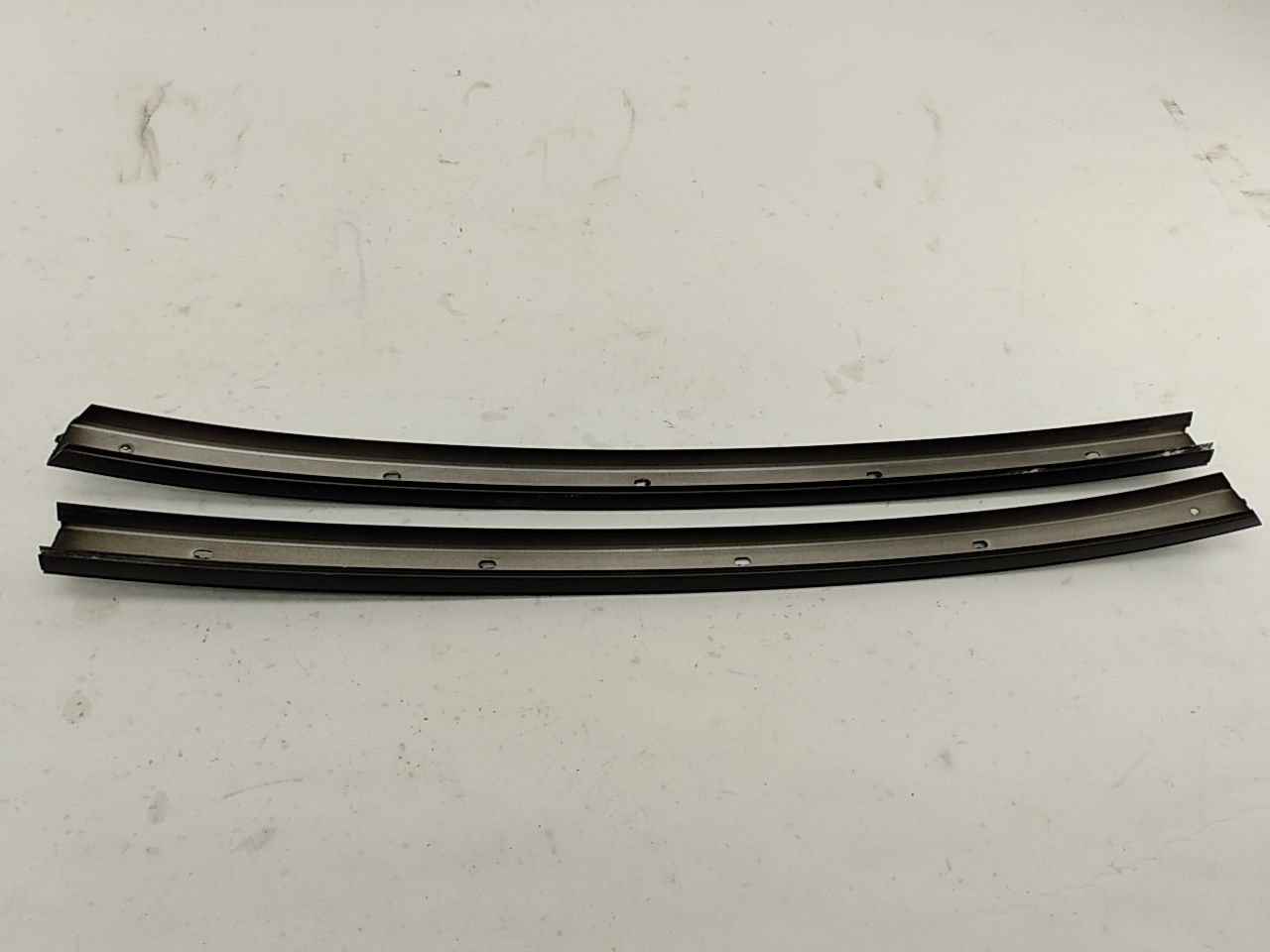 Jaguar XK Exterior A Pillar Weatherstrip Moulding Pair