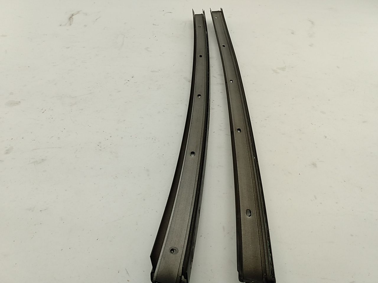 Jaguar XK Exterior A Pillar Weatherstrip Moulding Pair