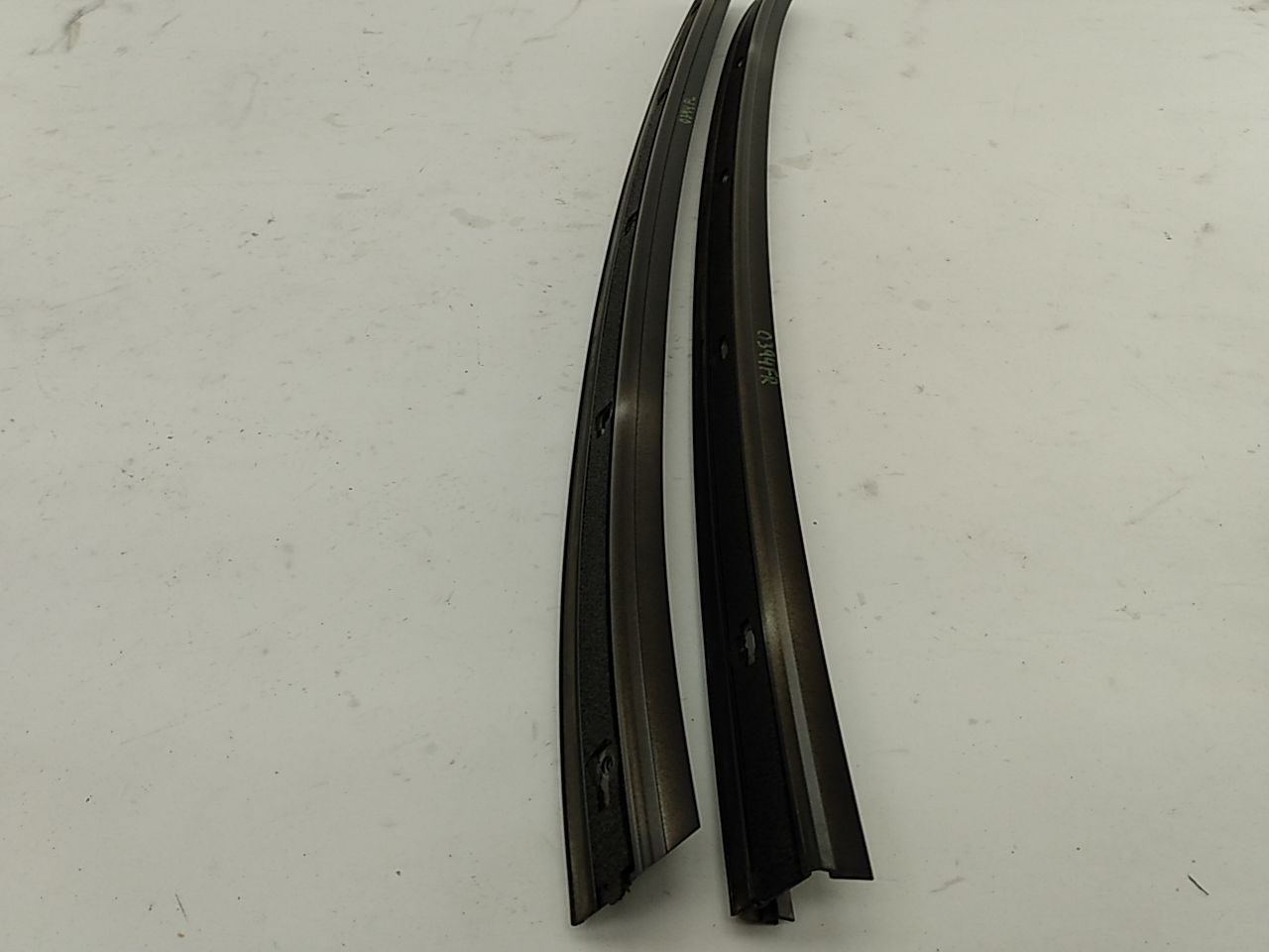 Jaguar XK Exterior A Pillar Weatherstrip Moulding Pair