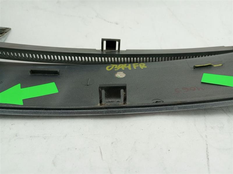 Jaguar XK Front Right Fender Vent Trim