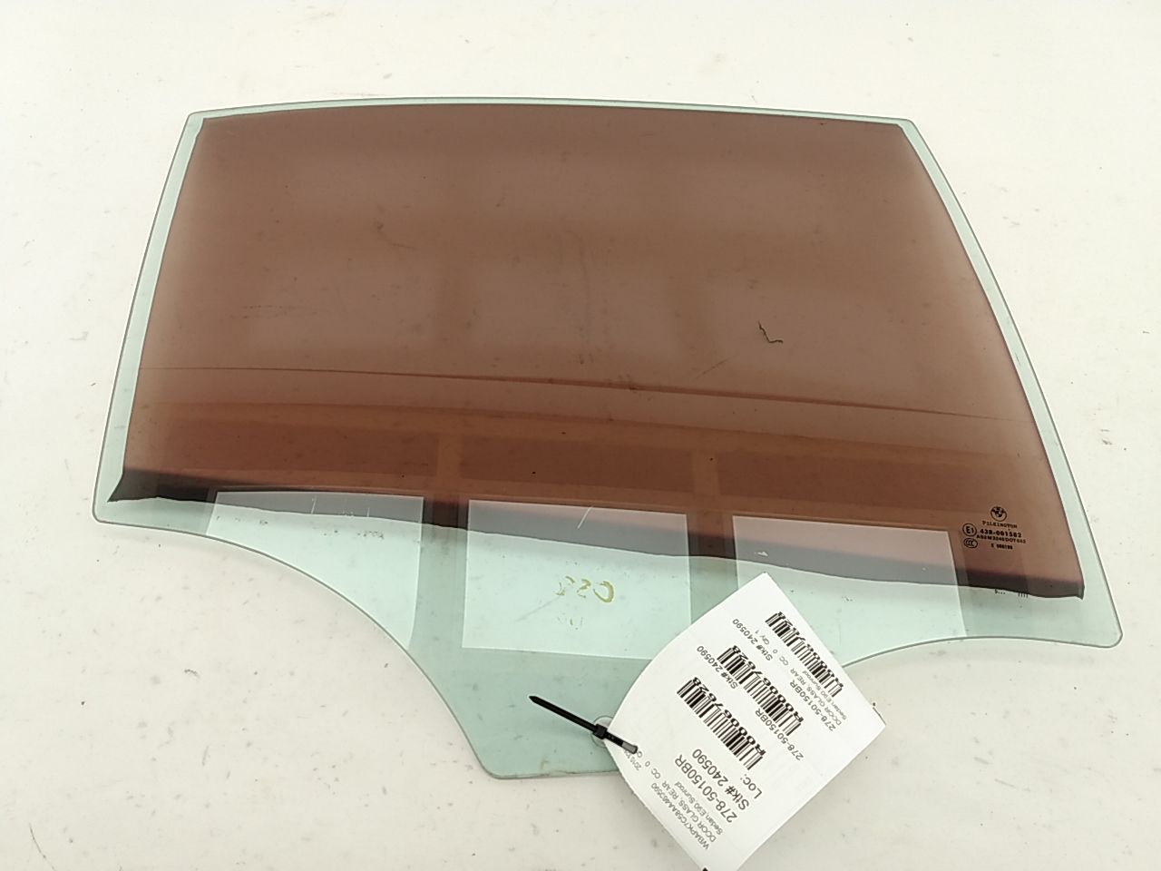 BMW 328i Rear Right Door Glass - 0