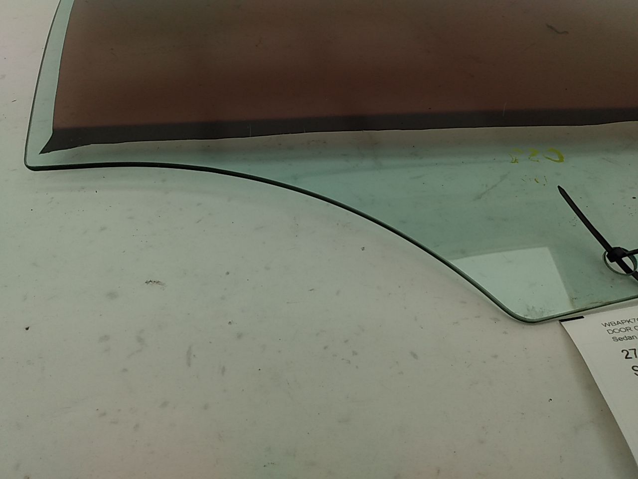 BMW 328i Rear Right Door Glass