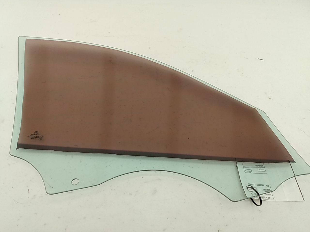 BMW 328i Front Left Door Glass