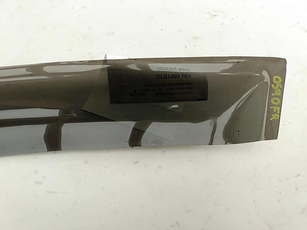 BMW 328i Front Right Door Window Visor