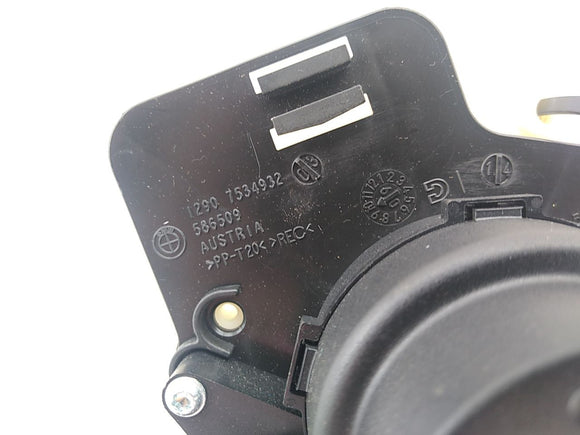 BMW 328i Front Right Electronics Cooling Fan