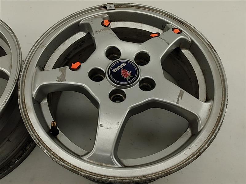 Saab 9-3 Set of Two 5 Spoke Wheels