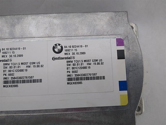 BMW 328i Bluetooth Telematics Control Module