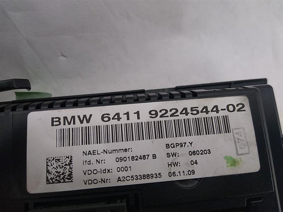 BMW 328i Climate Control Unit