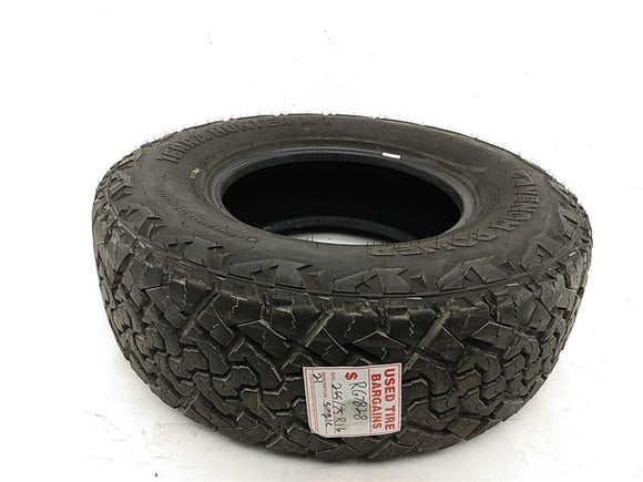 Hummer H3 Single Tire - Venom Power Terra Hunter X/T 265/75 R16