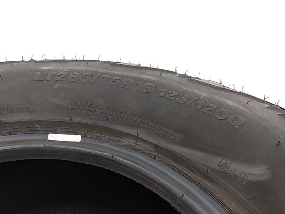 Hummer H3 Single Tire - Venom Power Terra Hunter X/T 265/75 R16