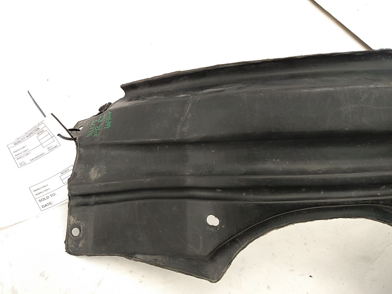 Mitsubishi 3000GT Front Right Upper Inner Fender Liner