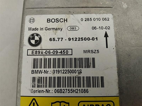 Mini Cooper S Airbag Control Module