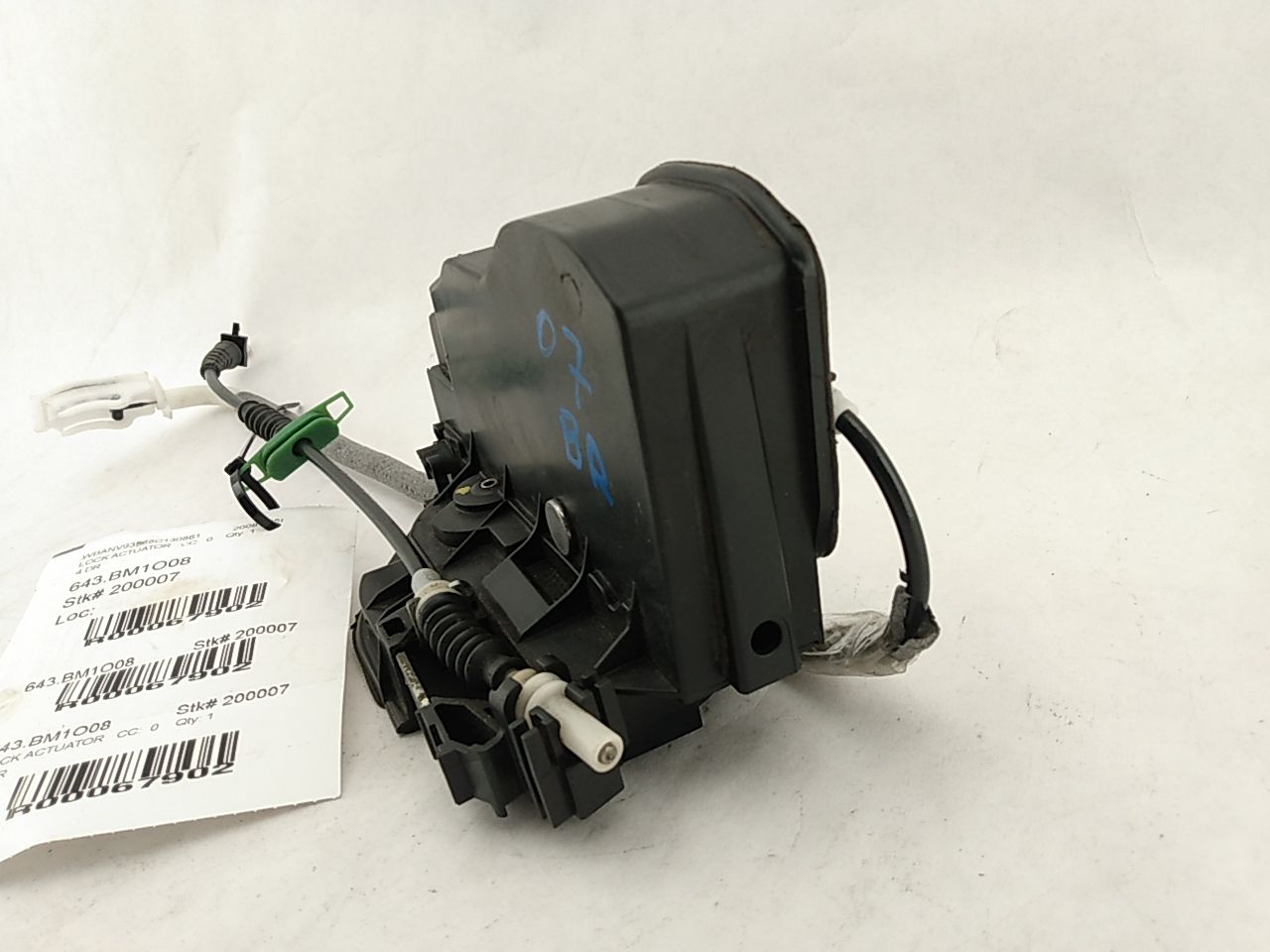 BMW 535I Rear Right Door Lock Actuator