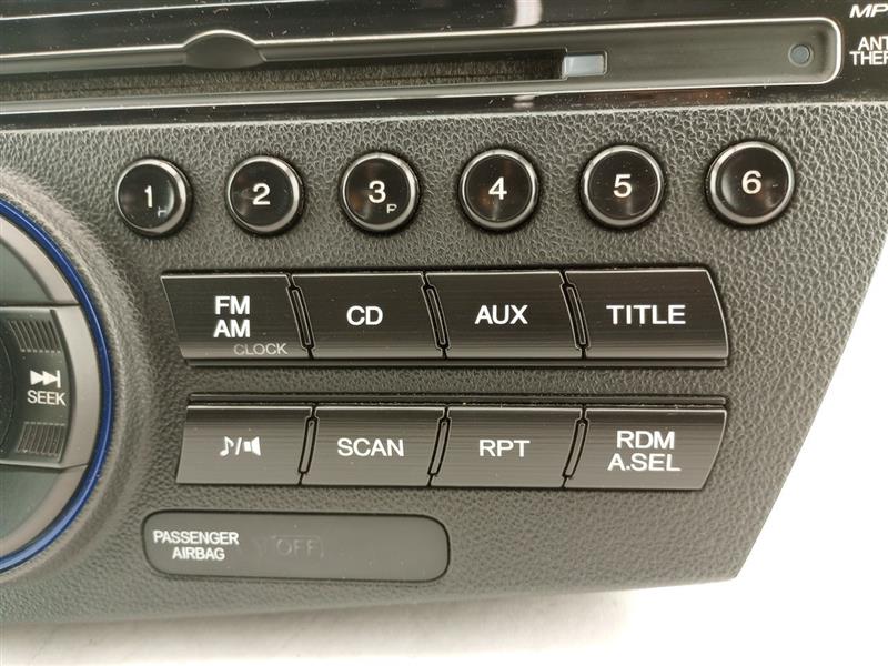 Honda CR-Z Radio Unit Without Navigation